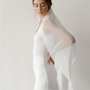 45” Pleated Veil
